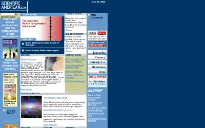 scientificamerican.com in 2003