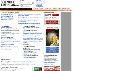 scientificamerican.com in 2004