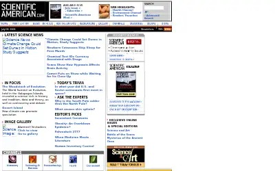 scientificamerican.com in 2005