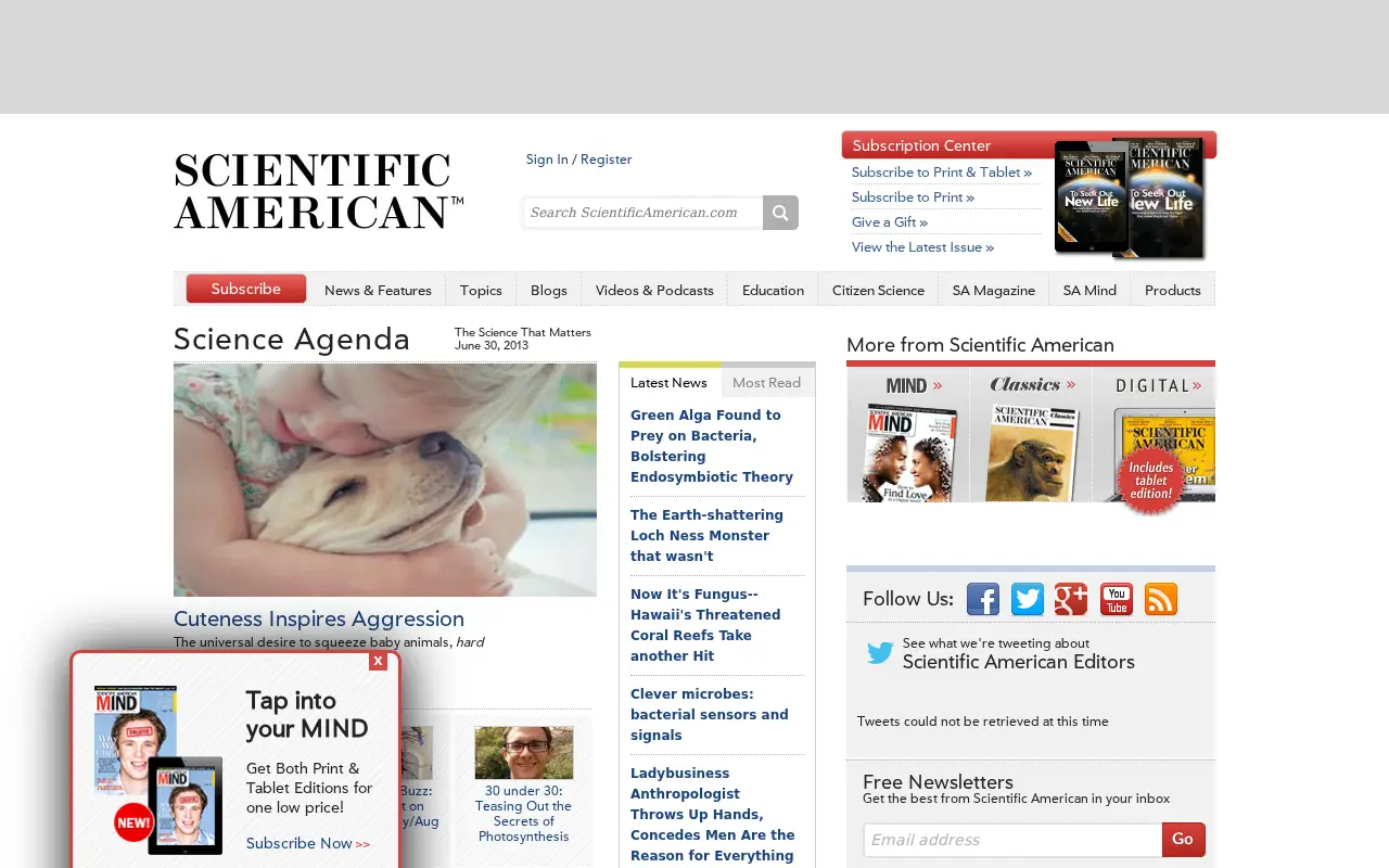 scientificamerican.com in 2013
