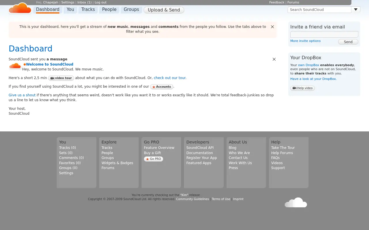 soundcloud.com on June 29, 2009