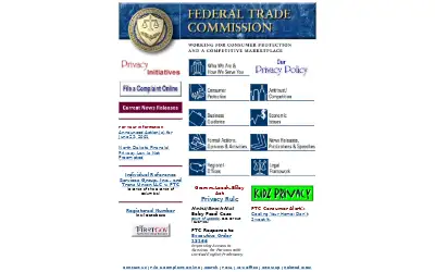 ftc.gov in 2001