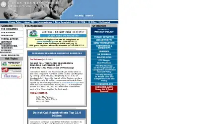ftc.gov in 2003