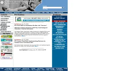 ftc.gov in 2004