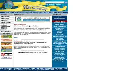 ftc.gov in 2005