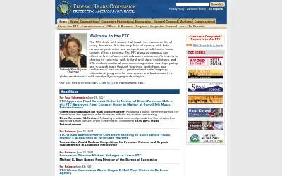 ftc.gov in 2007