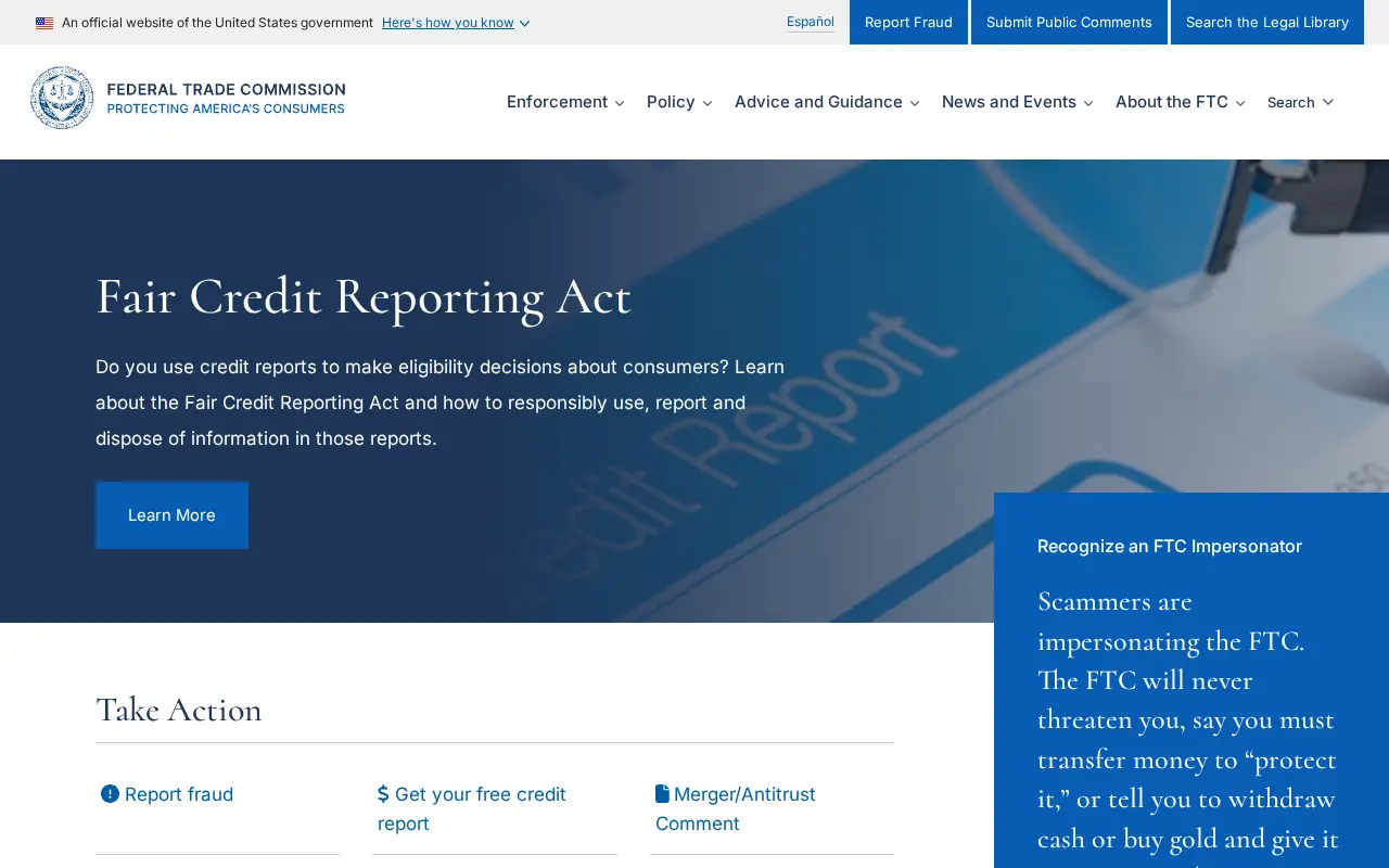 ftc.gov in 2026