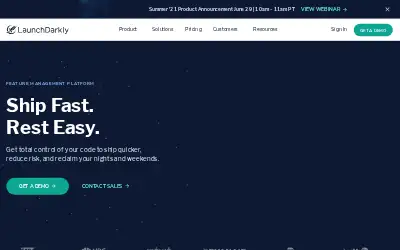 launchdarkly.com in 2021