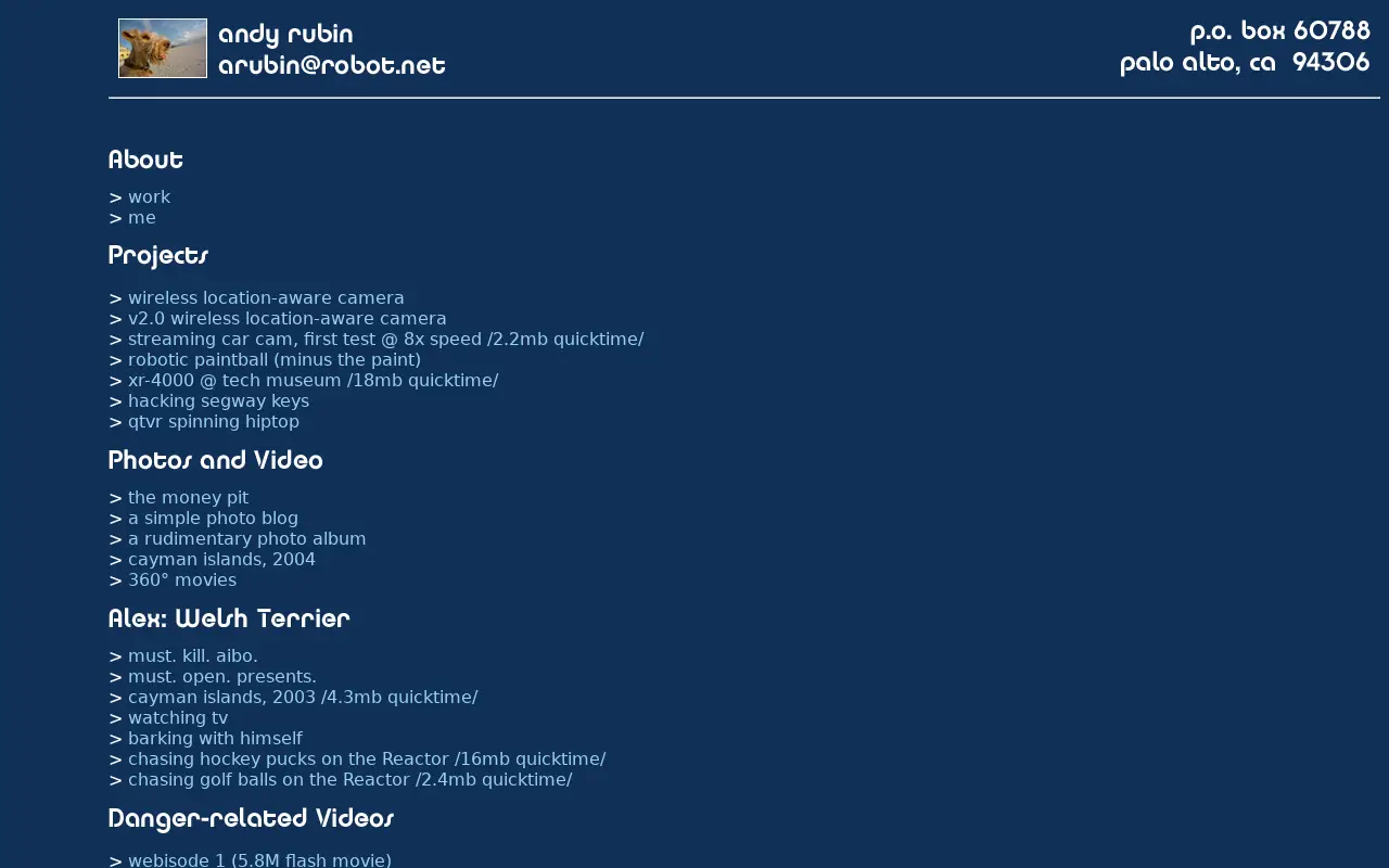 android.com in 2006