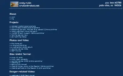 android.com in 2006