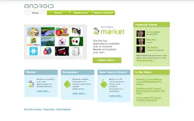 android.com in 2009