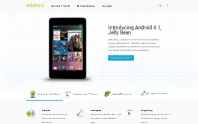 android.com in 2012