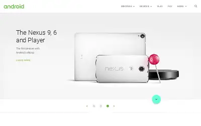 android.com in 2015