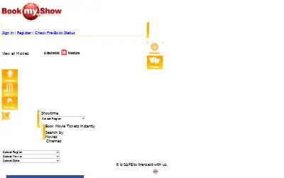 bookmyshow.com in 2009