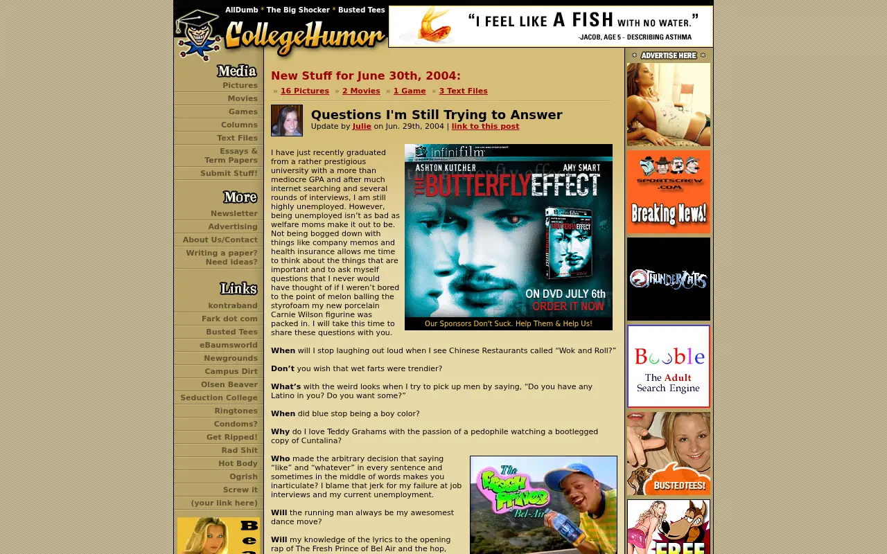 collegehumor.com in 2004