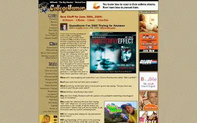 collegehumor.com in 2004