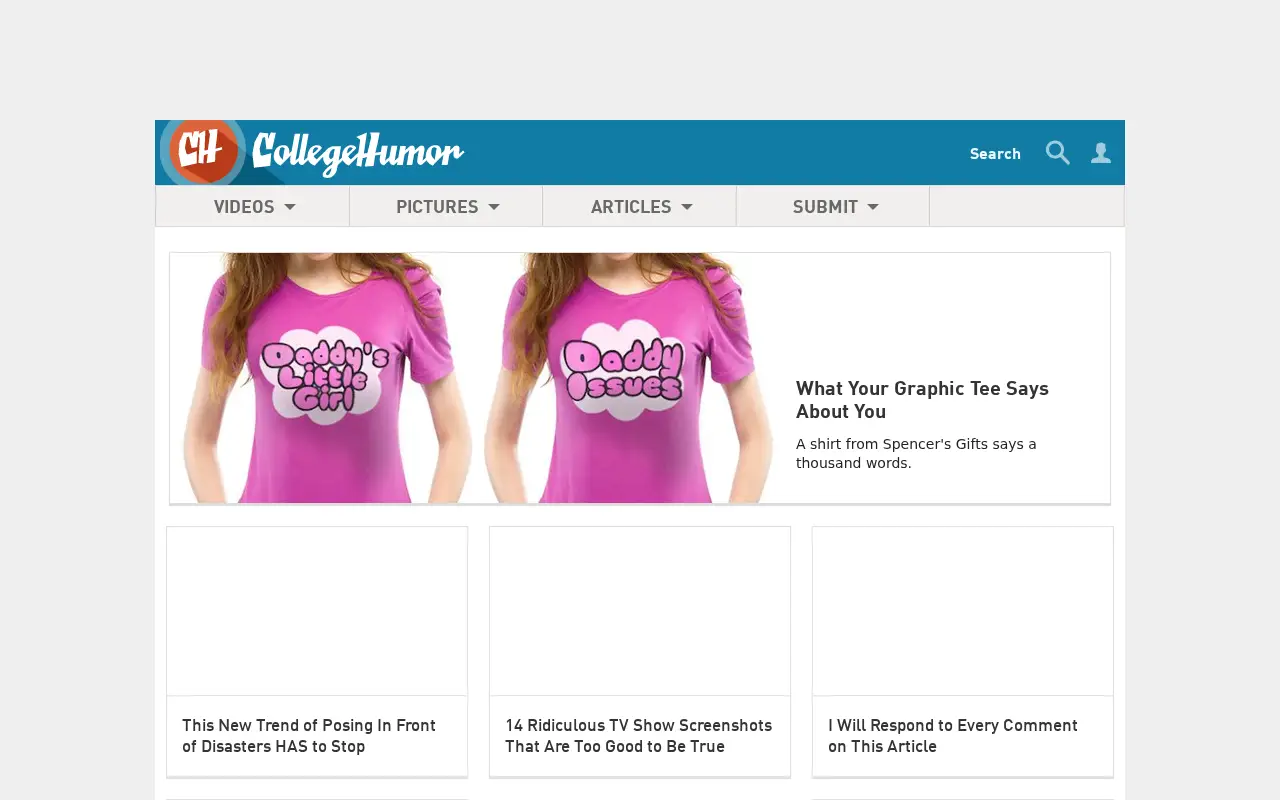 collegehumor.com in 2014