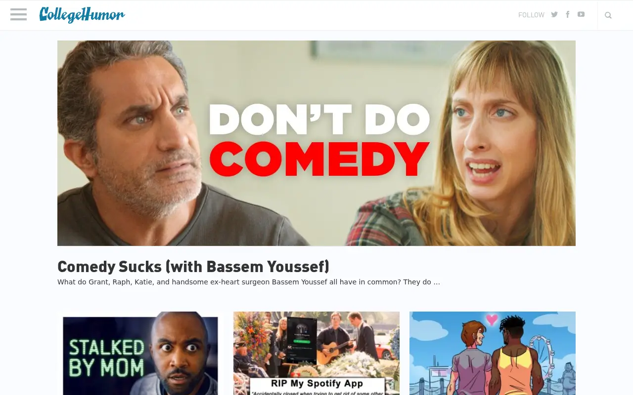 collegehumor.com in 2018