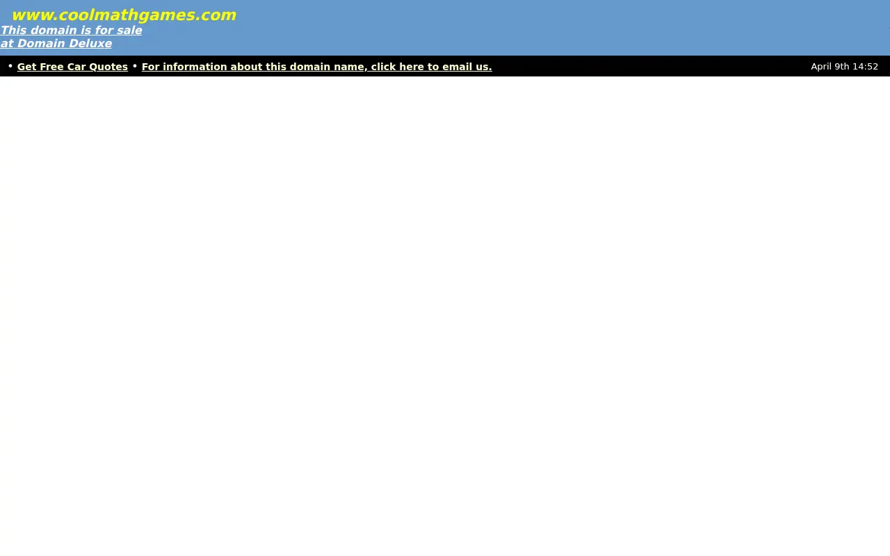 coolmathgames.com in 2003