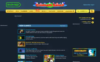 coolmathgames.com in 2018
