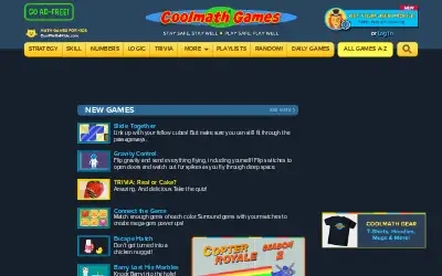 coolmathgames.com in 2020