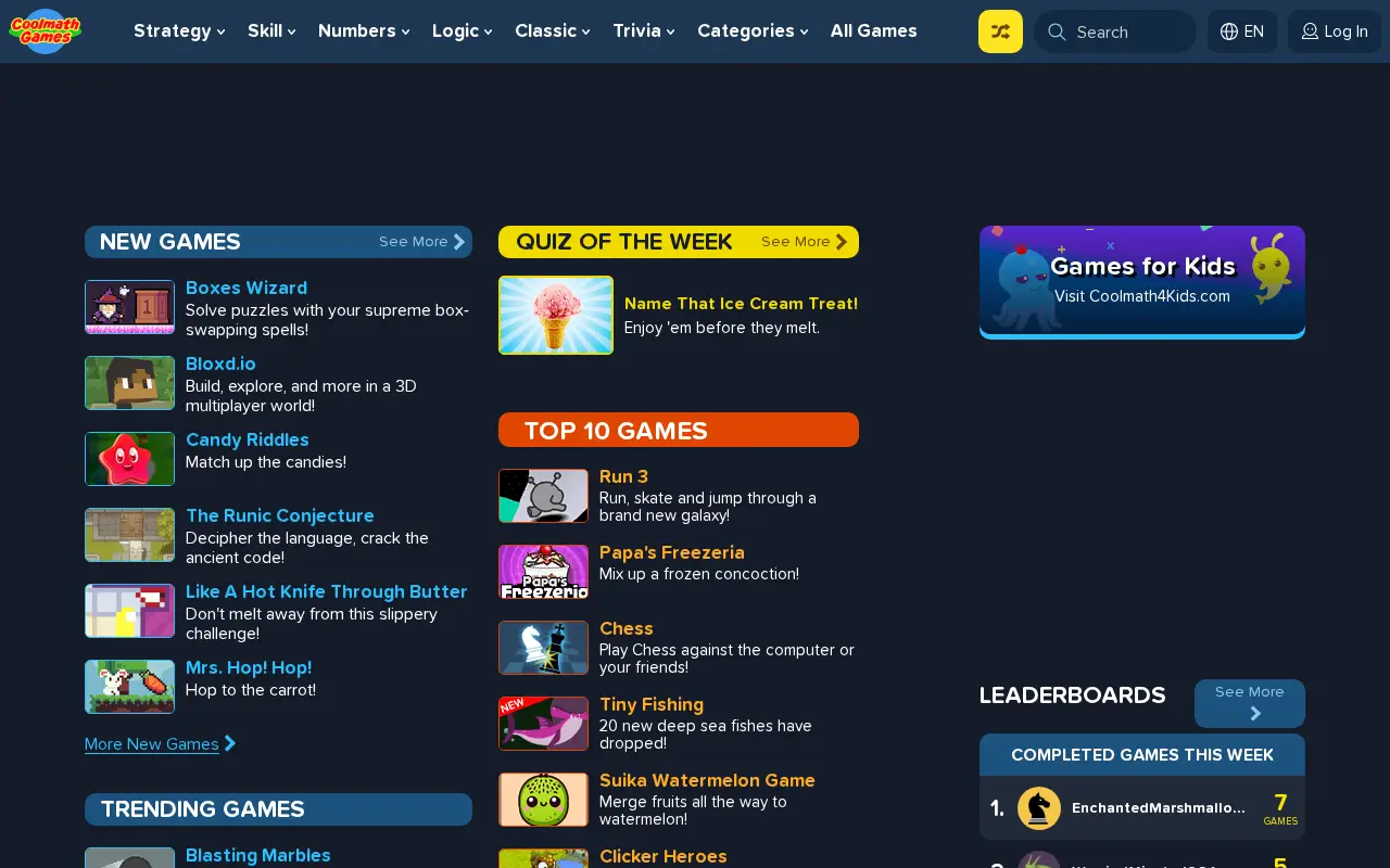 coolmathgames.com in 2024