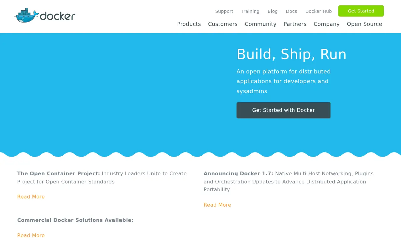 docker.com in 2015