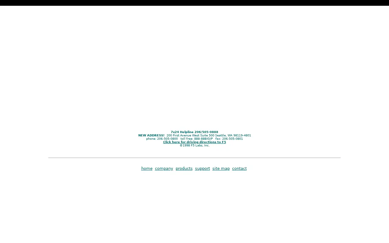 f5.com on May 23, 1998