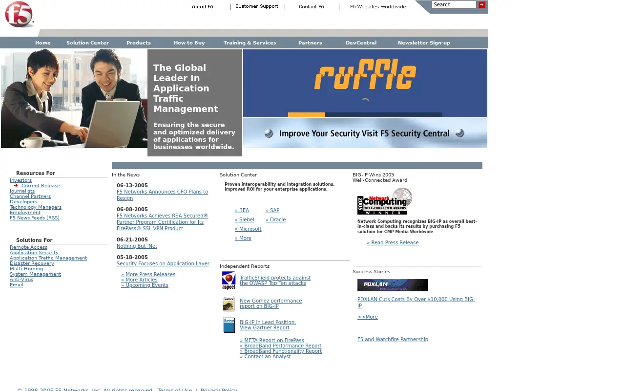 f5.com on July 2, 2005
