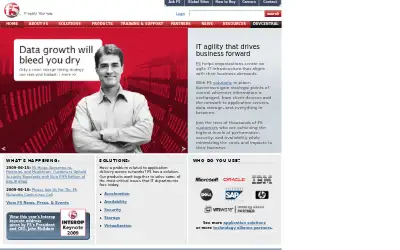 f5.com in 2009