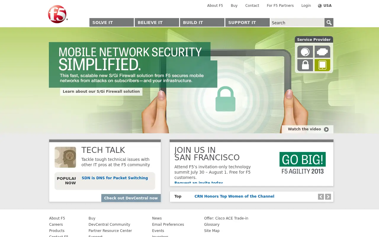 f5.com in 2013