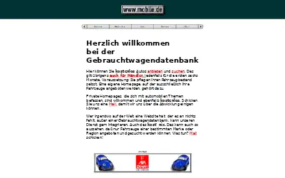 mobile.de in 1997