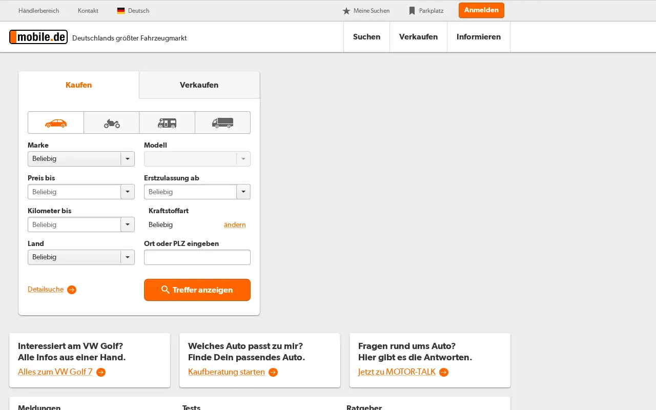 mobile.de on June 30, 2017