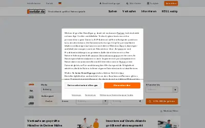 mobile.de in 2022
