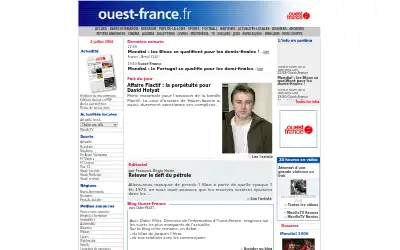 ouest-france.fr in 2006