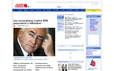 ouest-france.fr in 2011