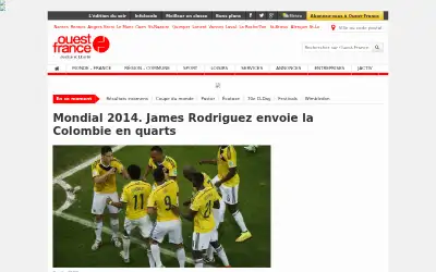 ouest-france.fr in 2014