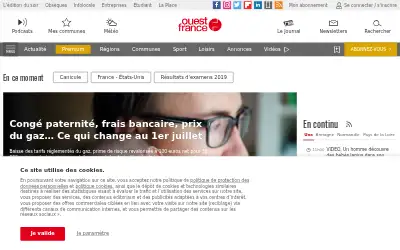 ouest-france.fr in 2019