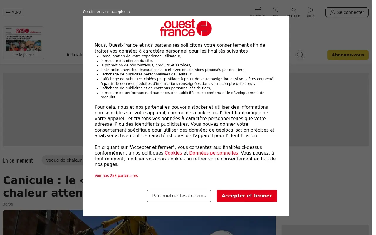 ouest-france.fr in 2025