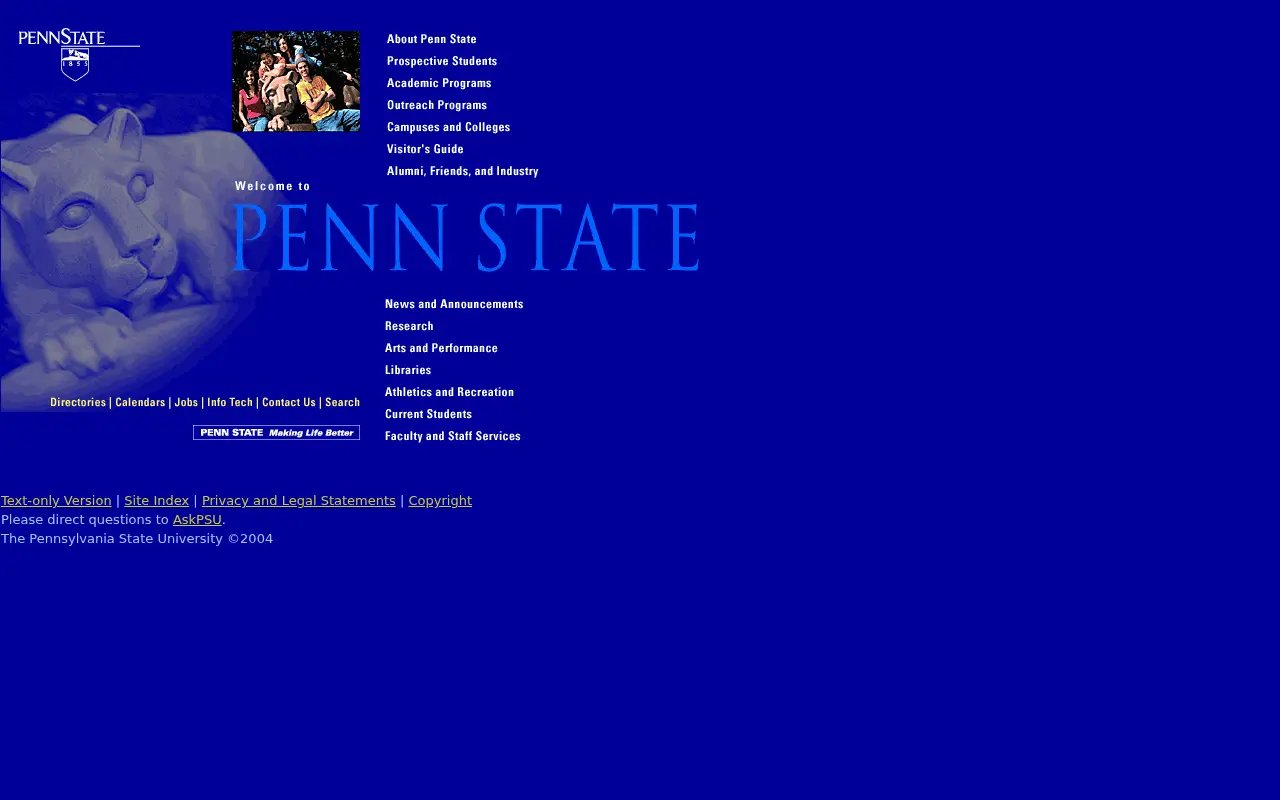 psu.edu in 2004
