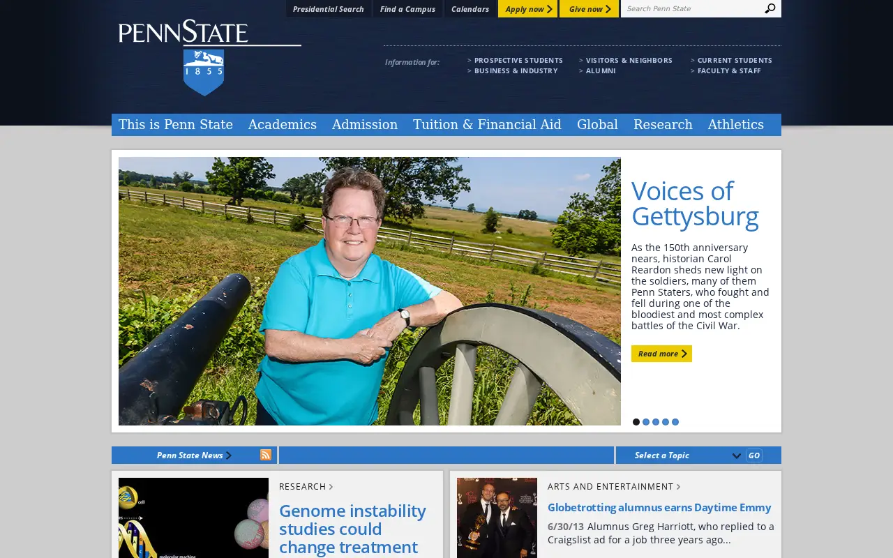 psu.edu in 2013