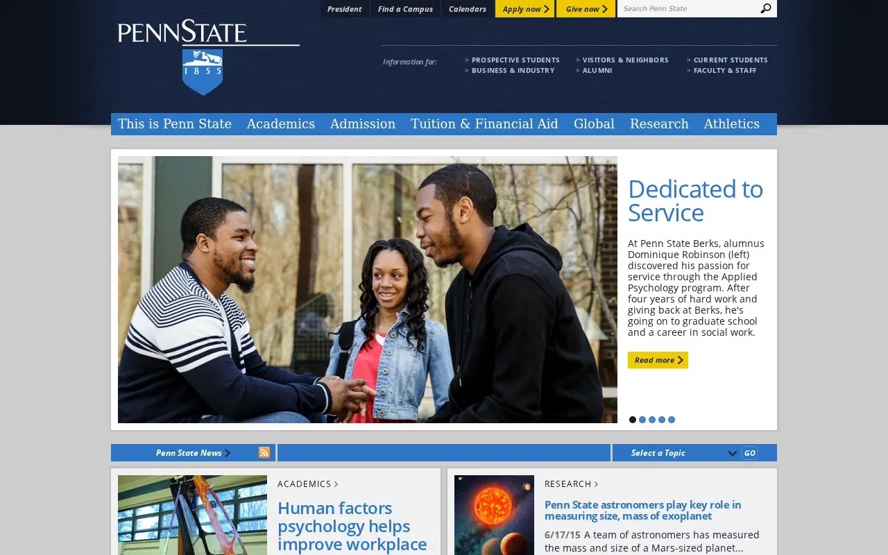 psu.edu in 2015