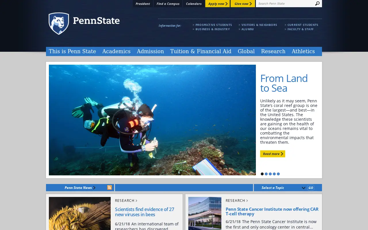 psu.edu in 2018