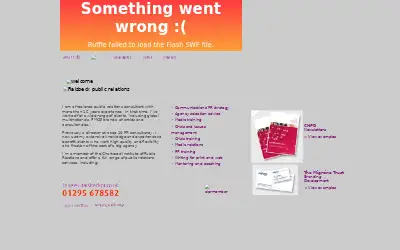 raisbeckpr.co.uk in 2007