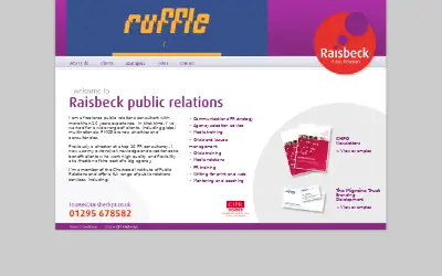 raisbeckpr.co.uk in 2014