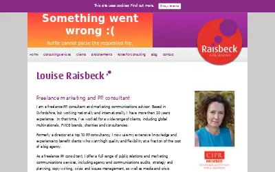 raisbeckpr.co.uk in 2018