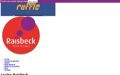 raisbeckpr.co.uk in 2022