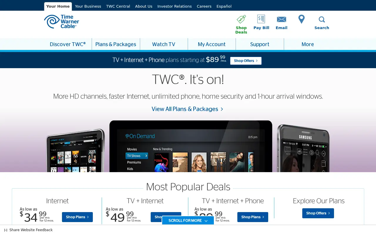 twc.com in 2016