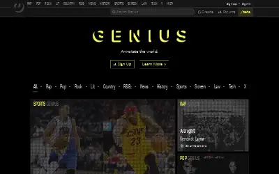 genius.com in 2015
