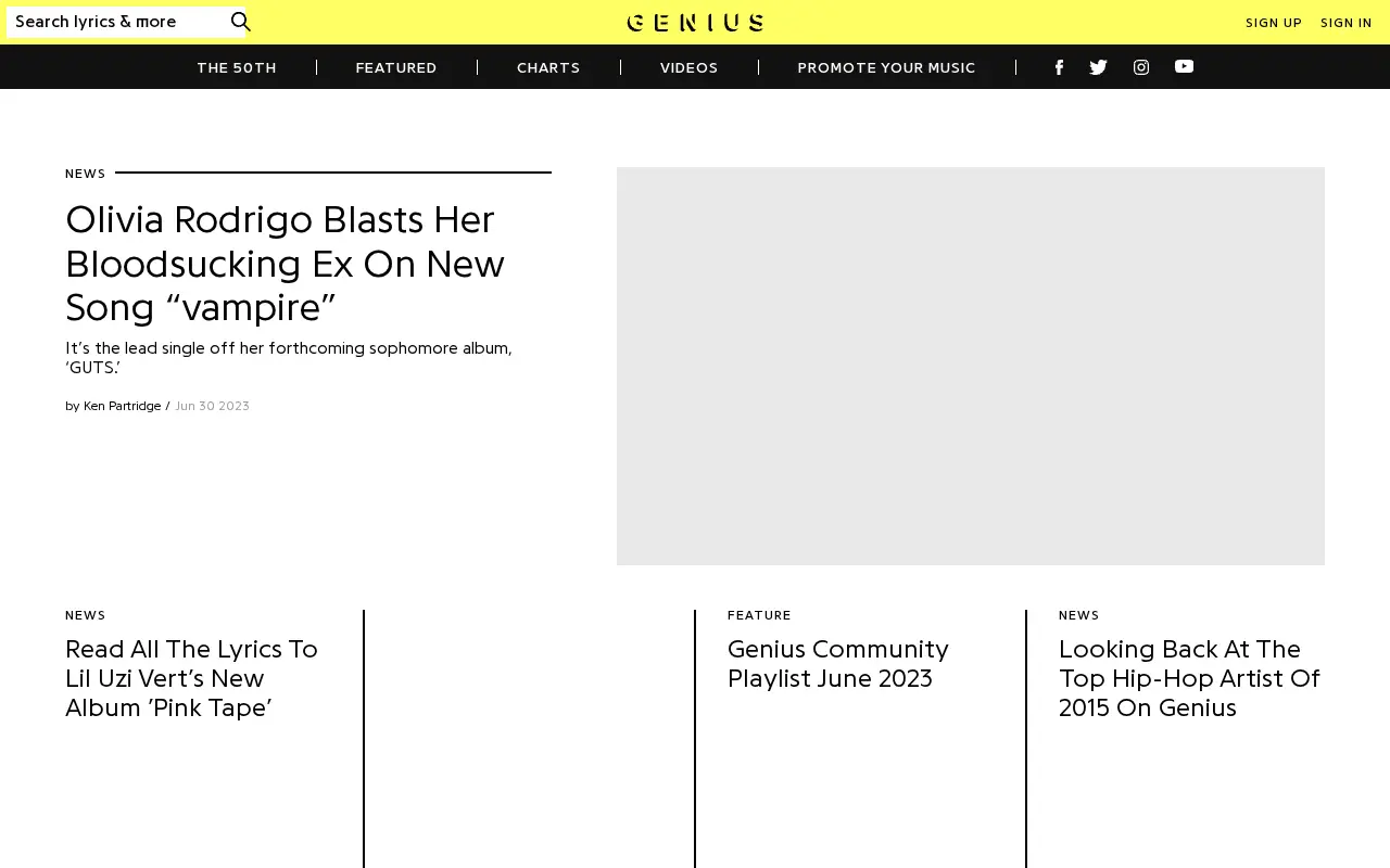 genius.com in 2023